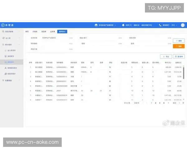 数字化物资追踪系统降低损耗率